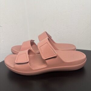 Alegria Womens Orbyt Lightweight Recovery Slide Sandals Dusty Rose Gloss 40/9.5